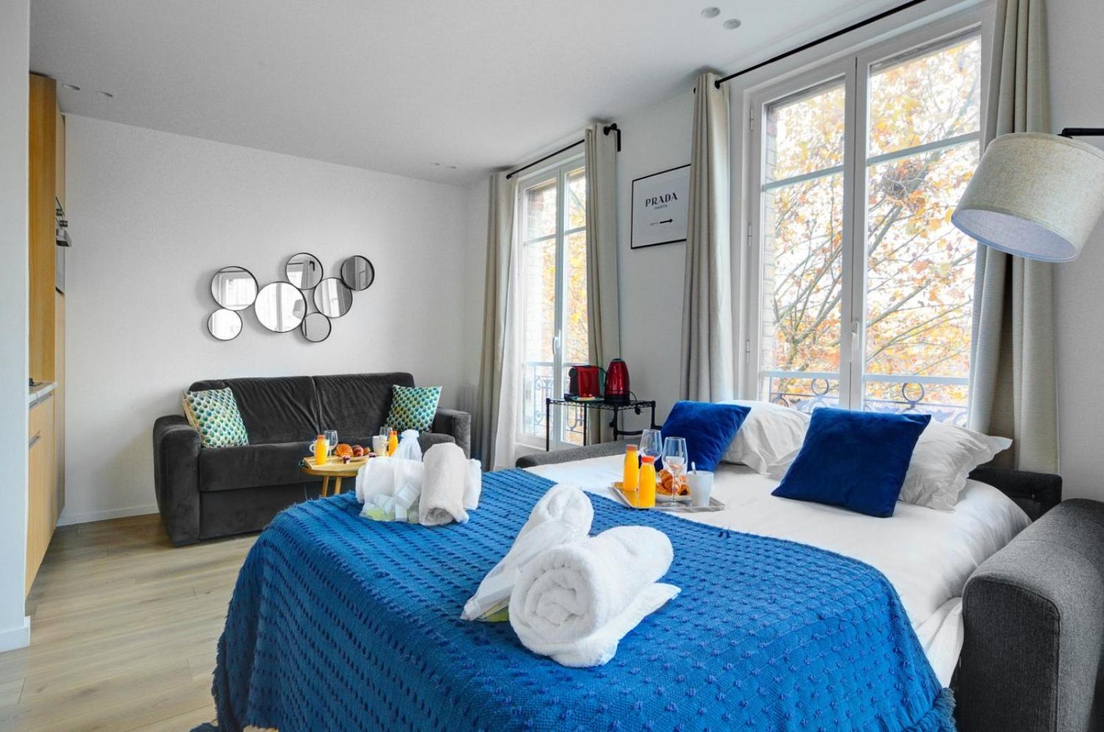 153 Suite Mylene - Superbe Appartement A Париж Экстерьер фото
